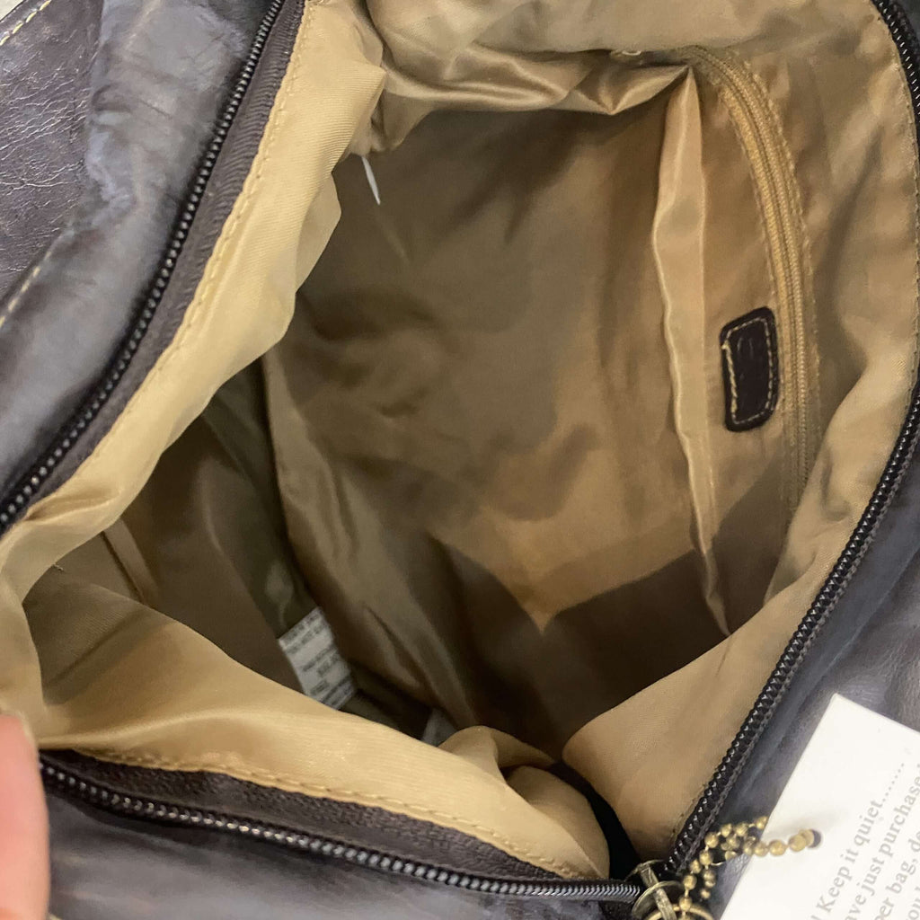 Deadstock Leather Studded Leather Bag