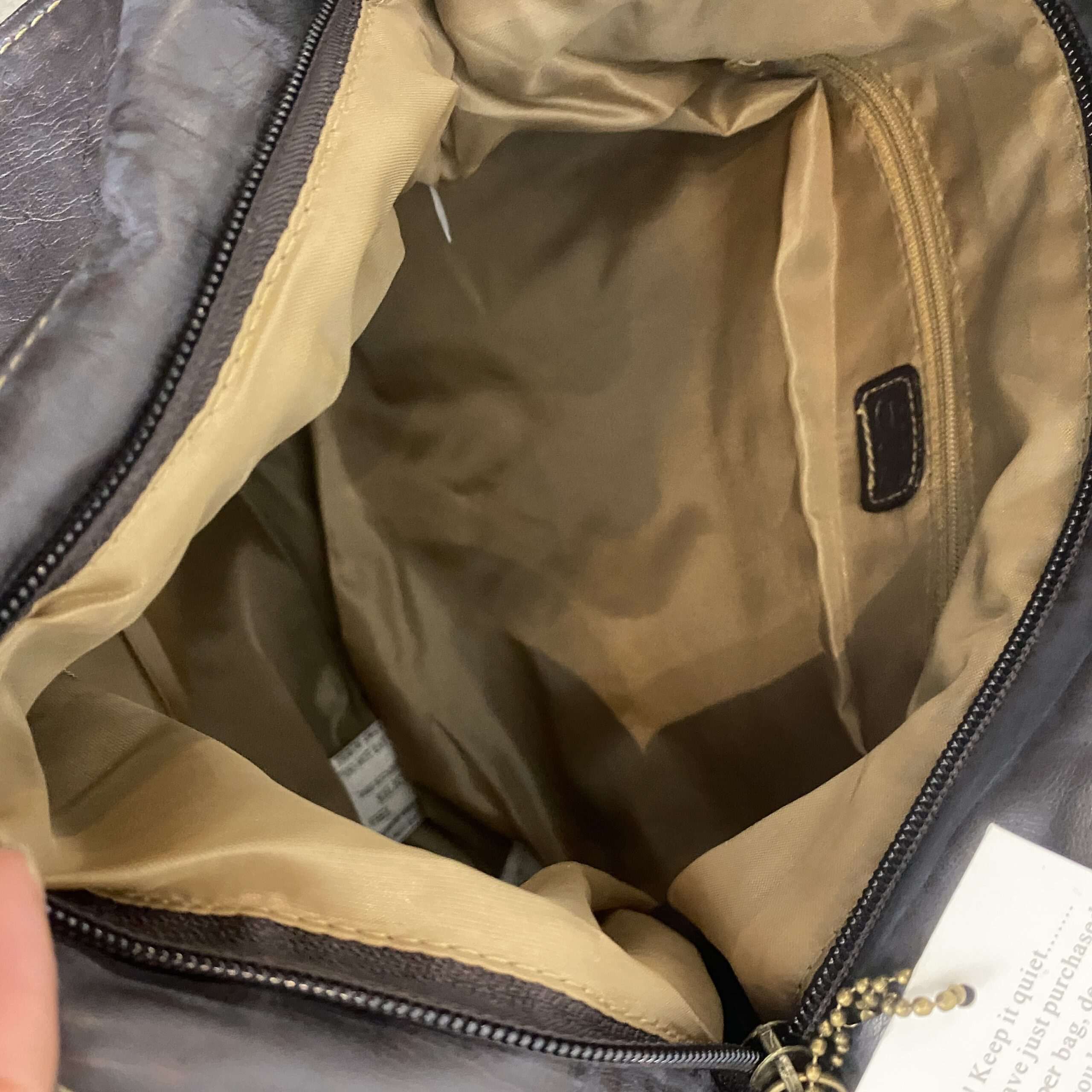 Deadstock Leather Studded Leather Bag