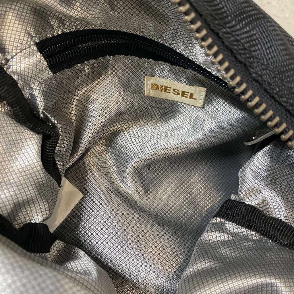 Vintage Diesel Black Utility Cross Body Bag