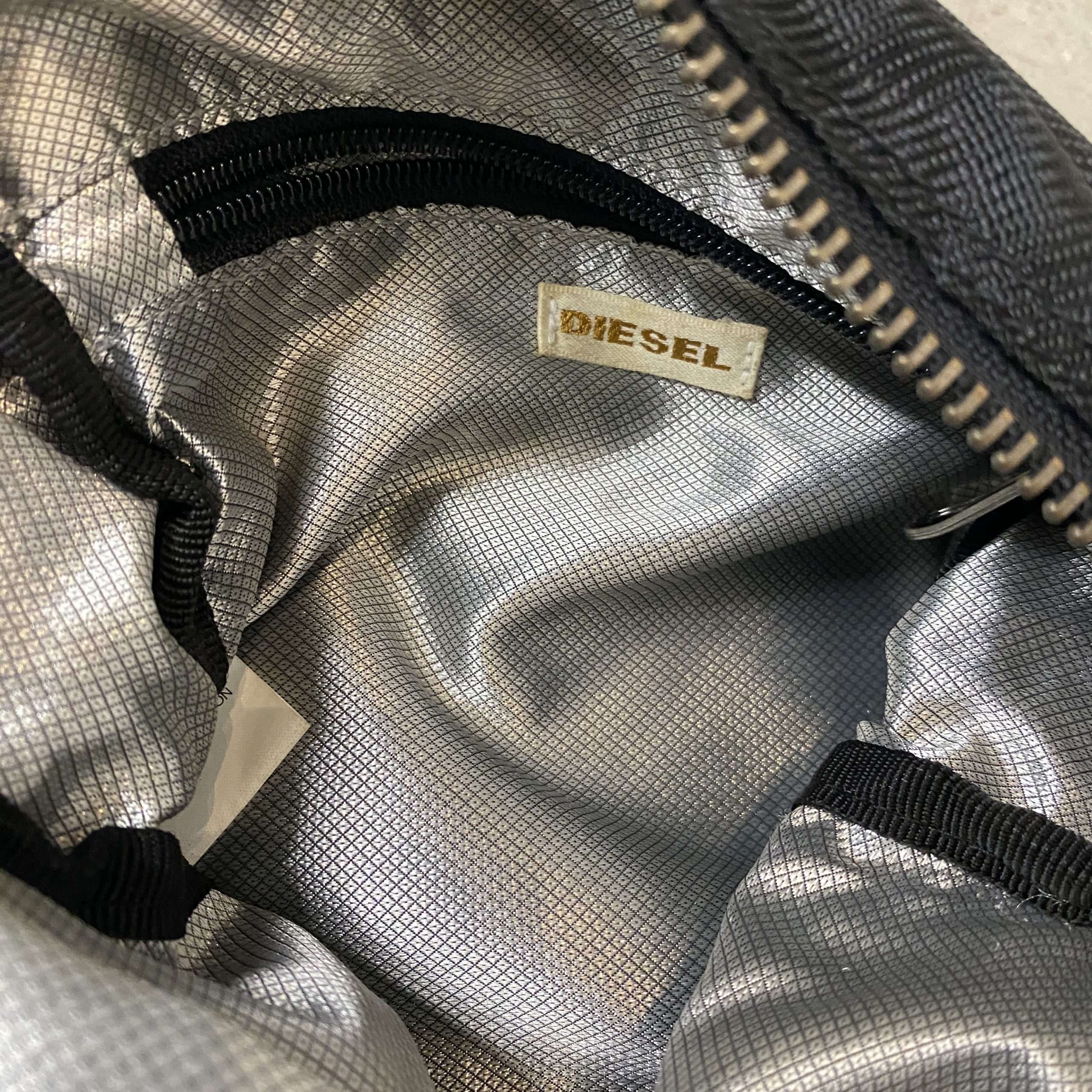 Vintage Diesel Black Utility Cross Body Bag