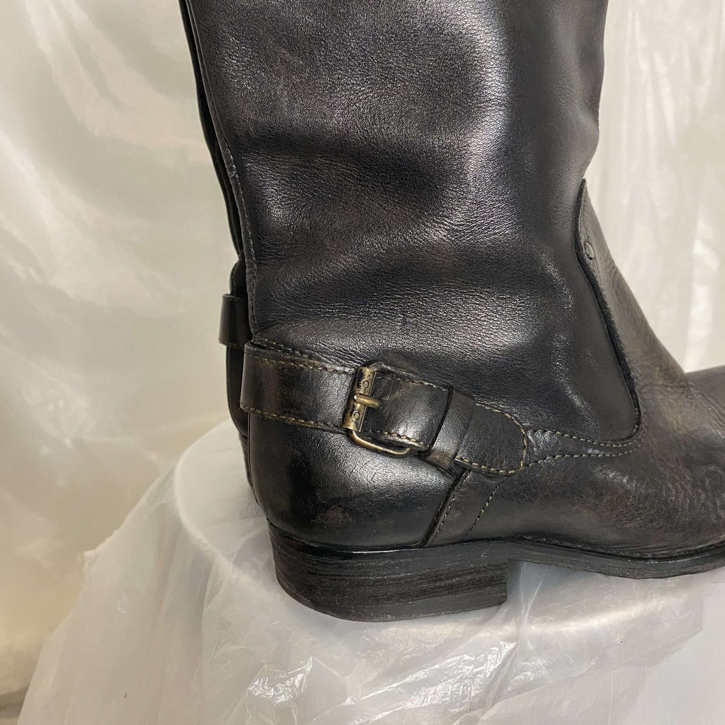 Vintage Diesel Style Lab Biker Boots (UK 5 EU 38 US 7)