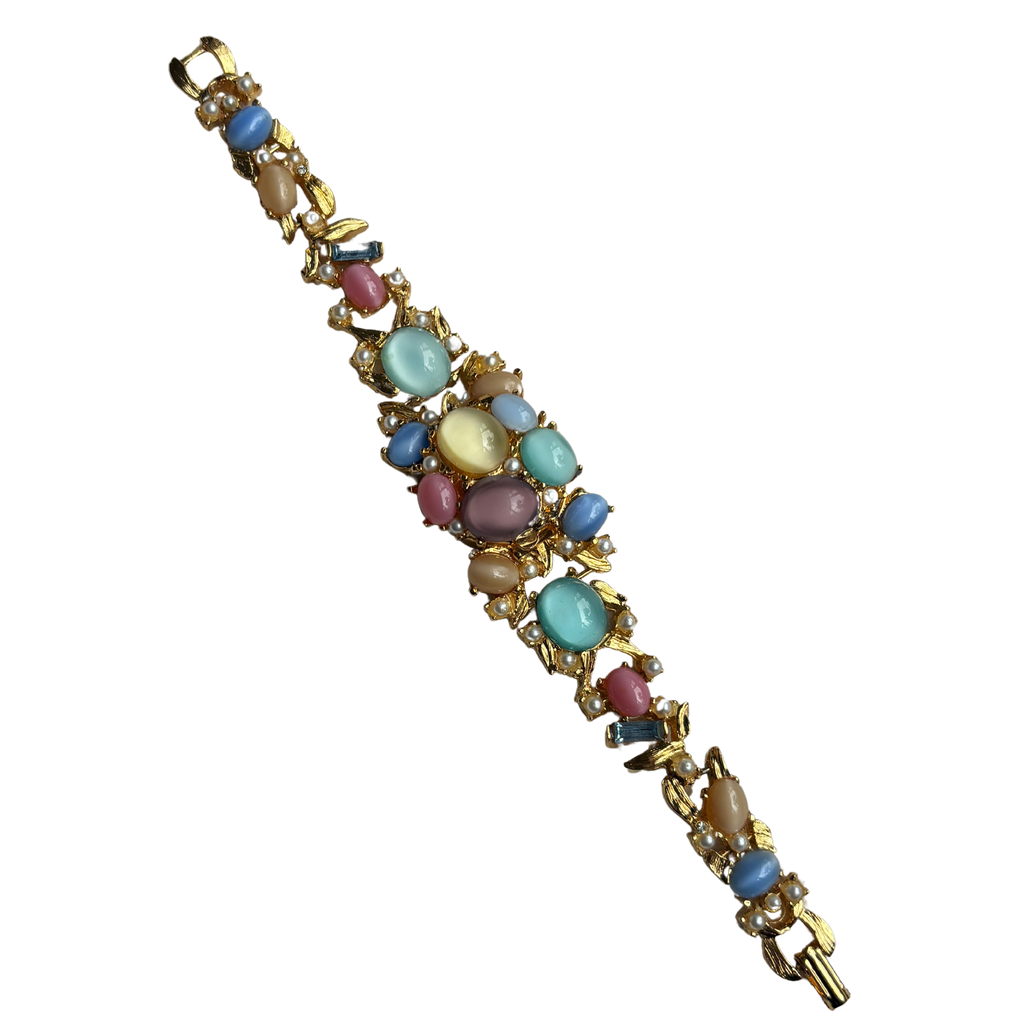 Crystal & Gem Filled Hidden Dial Watch