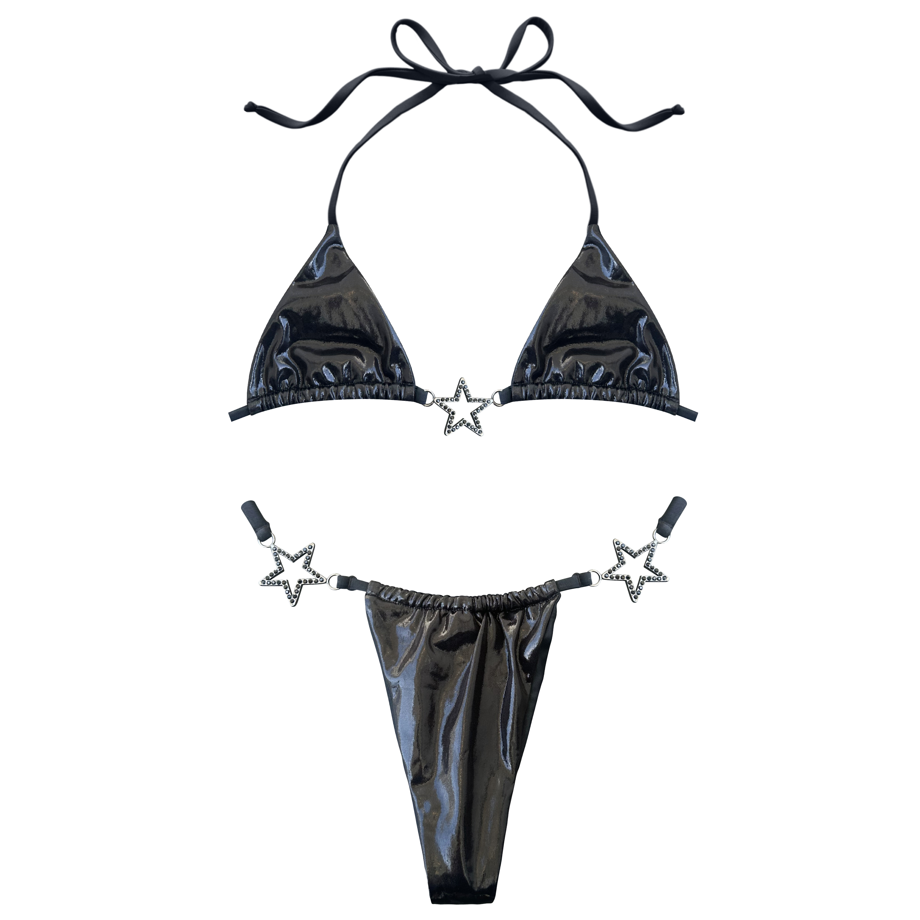 Charmed Bikini Bottom Black (XS-XL)