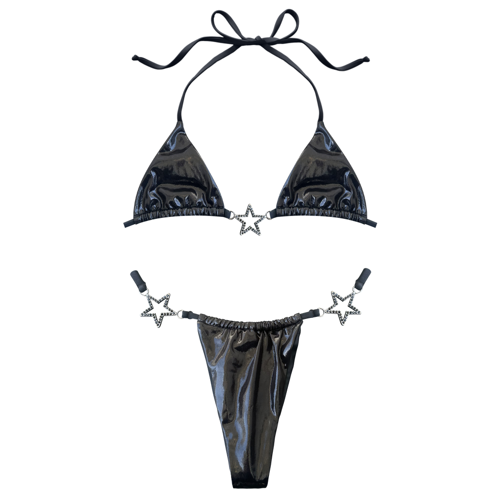 Charmed Bikini Top Black (XS-XL)