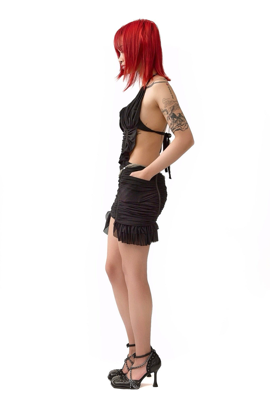 Cupid's Aftermath Dress in Black (XS-XSL)