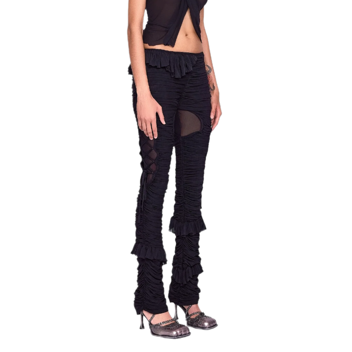 Threads Of Desire Pants in Black (XS-XL)