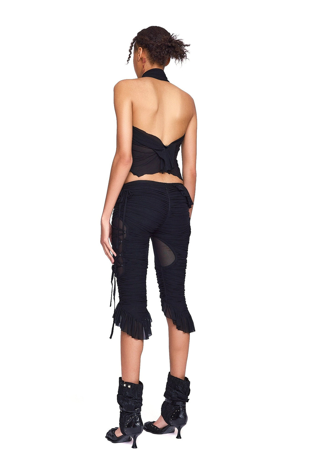 Candy Crush Capris in Black (XS-XL)