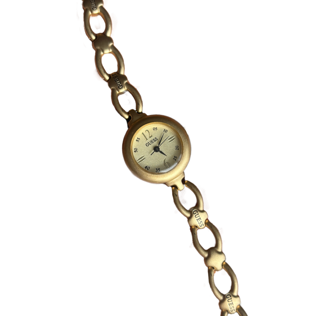 2000s Matte Gold Guess Watch