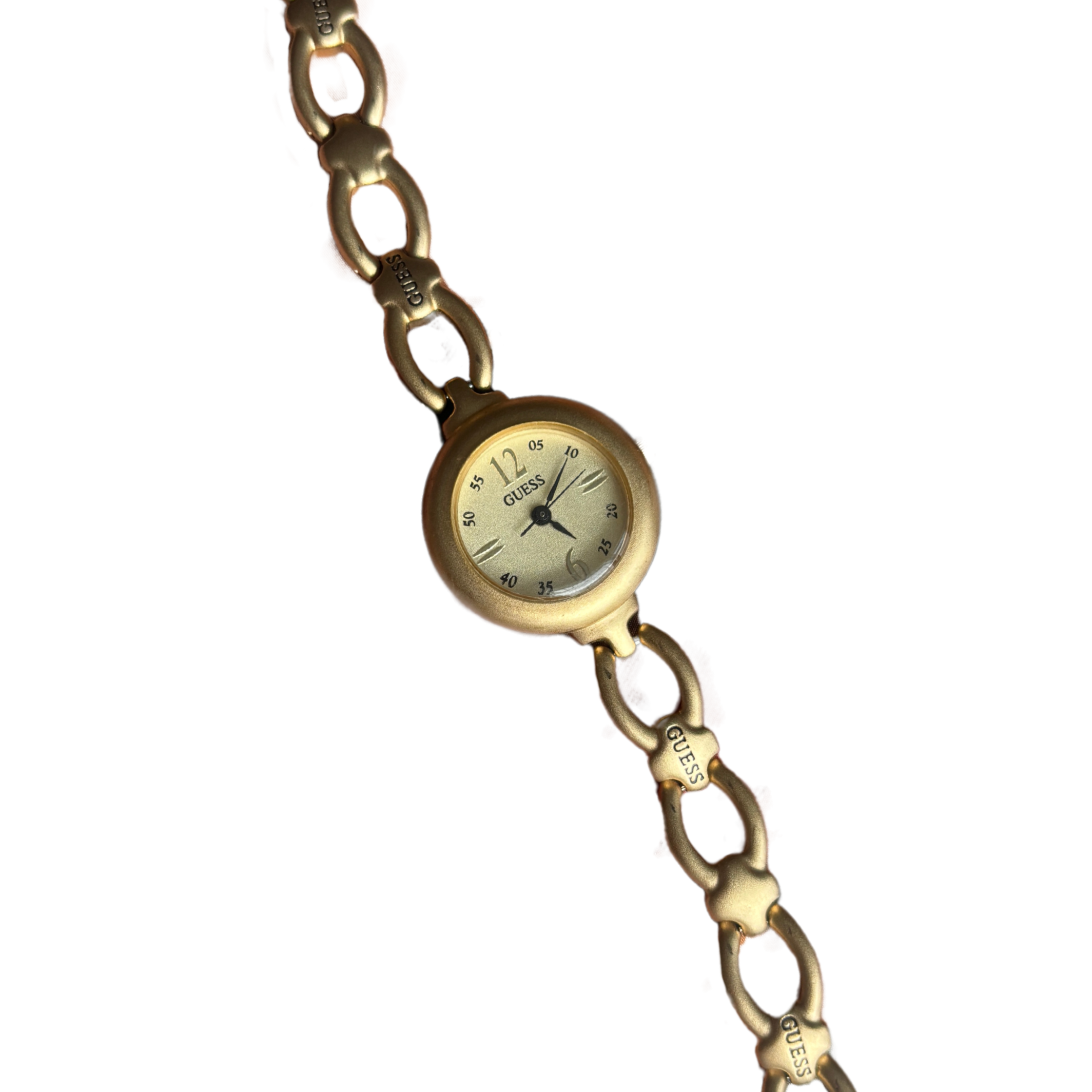 2000s Matte Gold Guess Watch