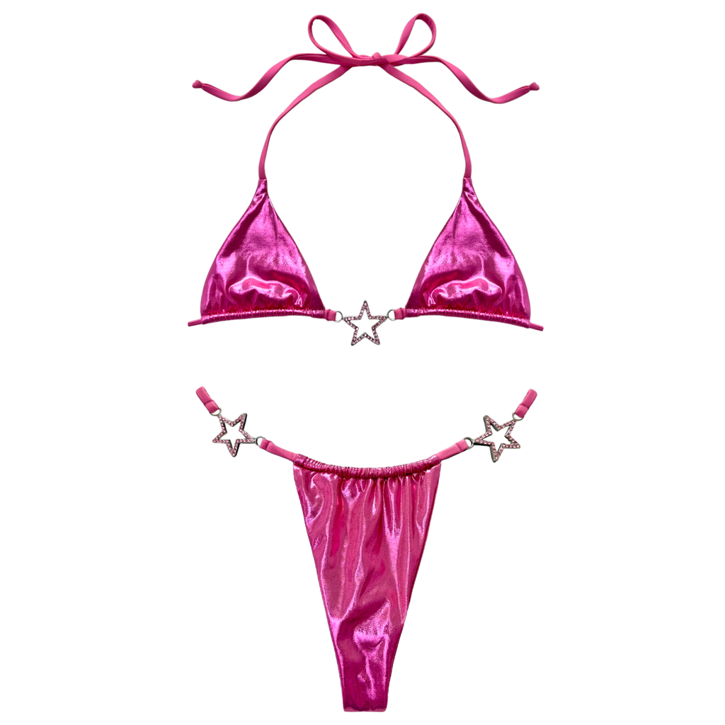 Charmed Bikini Top Pink (XS-XL)