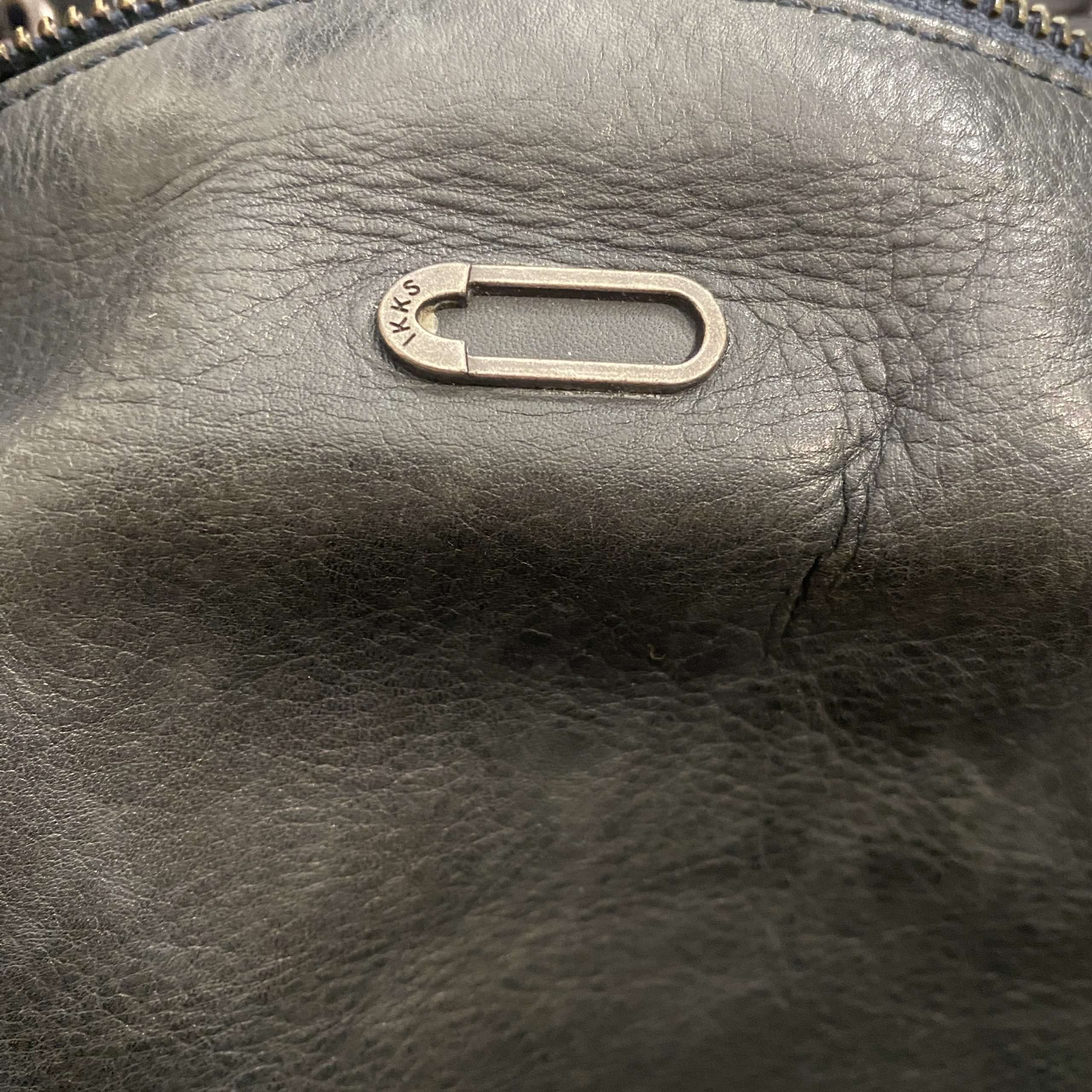 Vintage IKKS Leather Bag