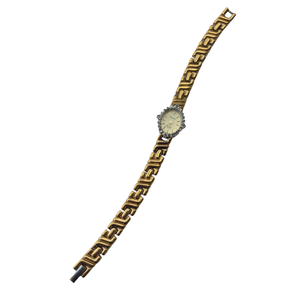 80s Diamond Filled Deauville Watch