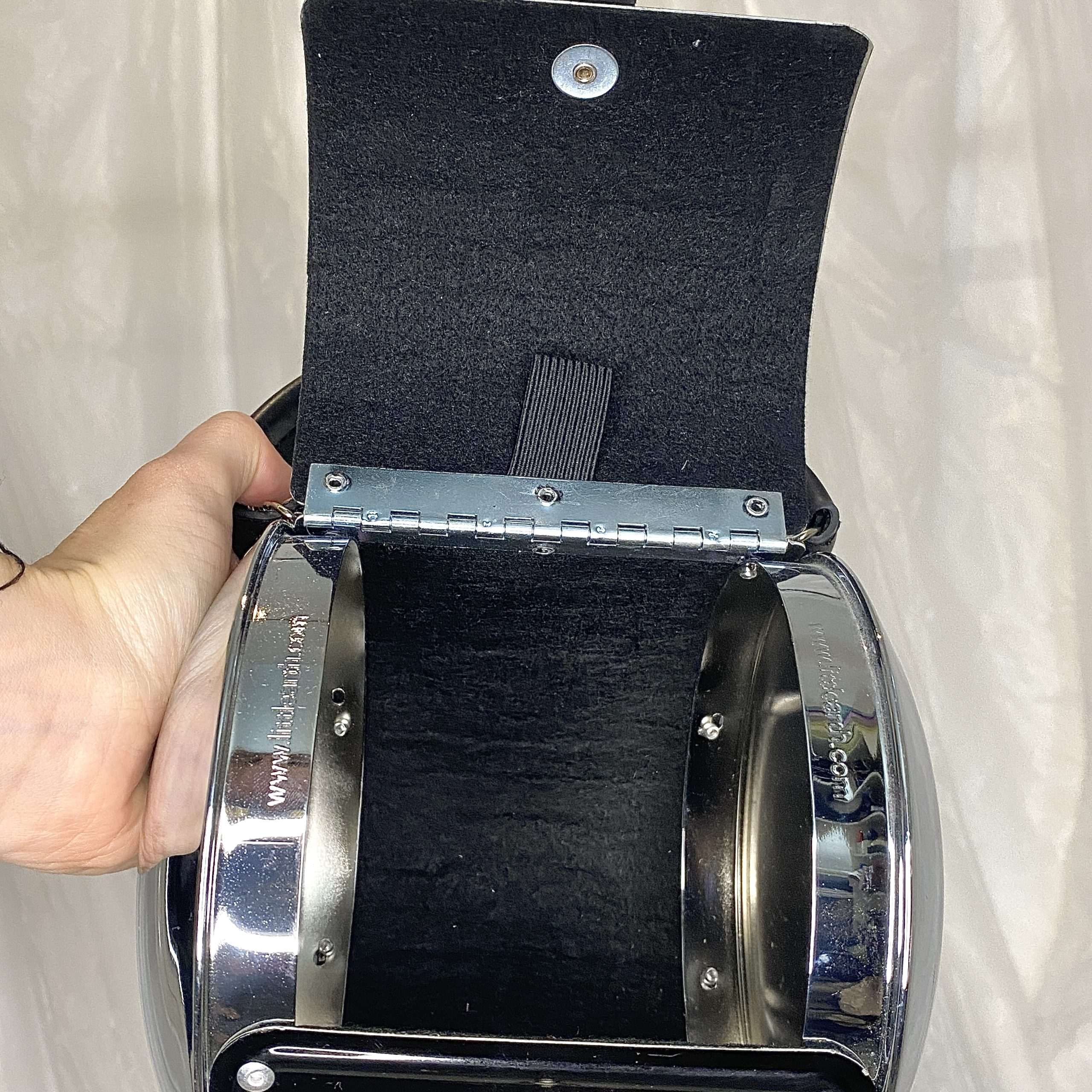 Vintage License Plate Upcycled Bag