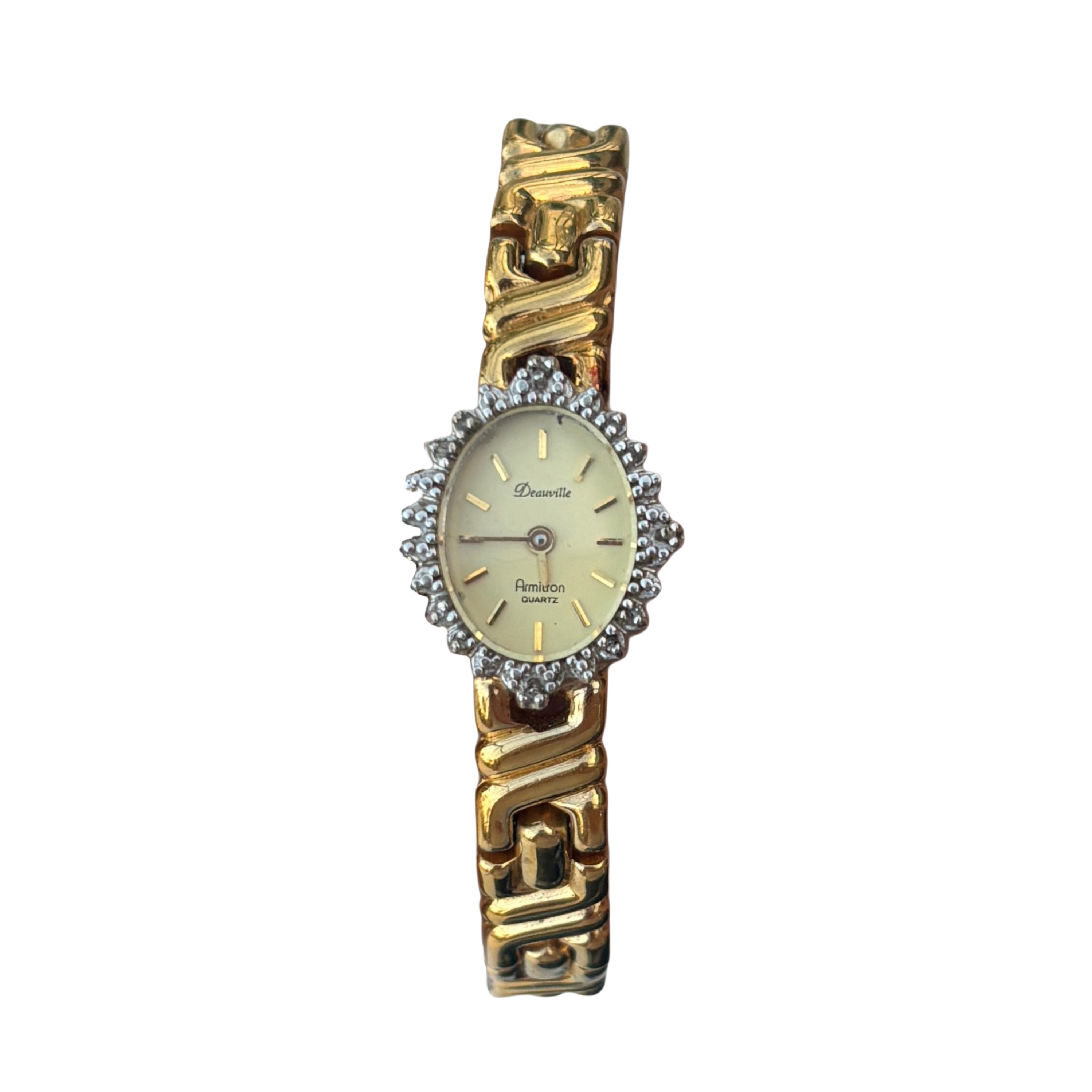 80s Diamond Filled Deauville Watch