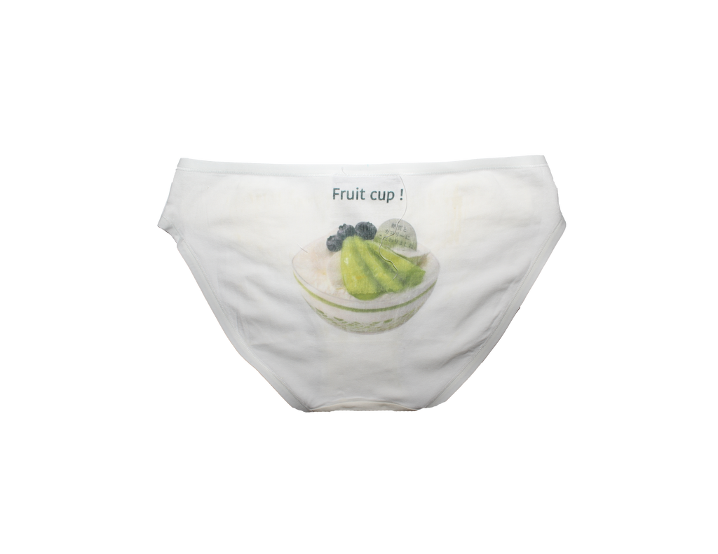 green fruit bowl . underwear .