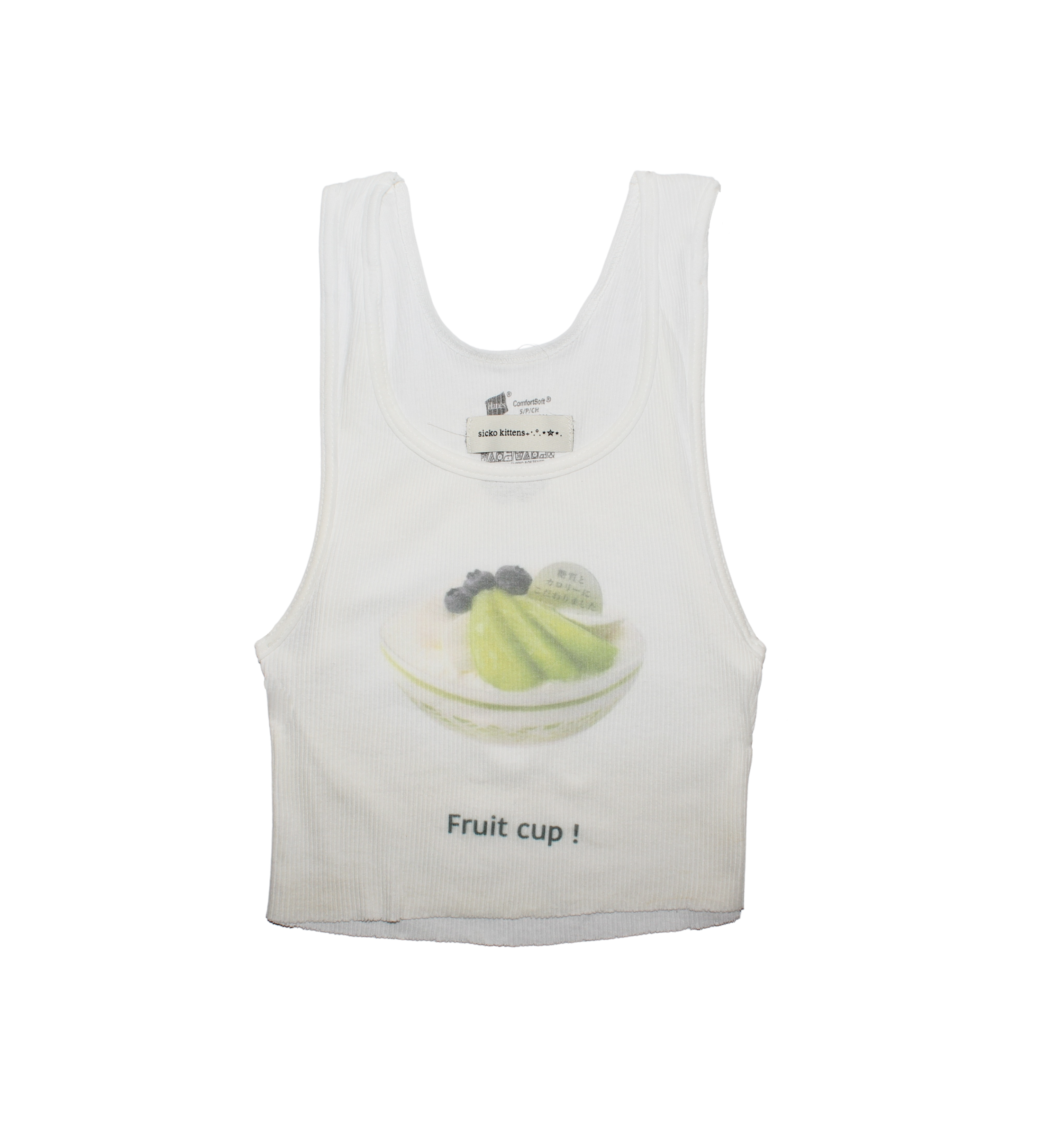 green fruit bowl . top