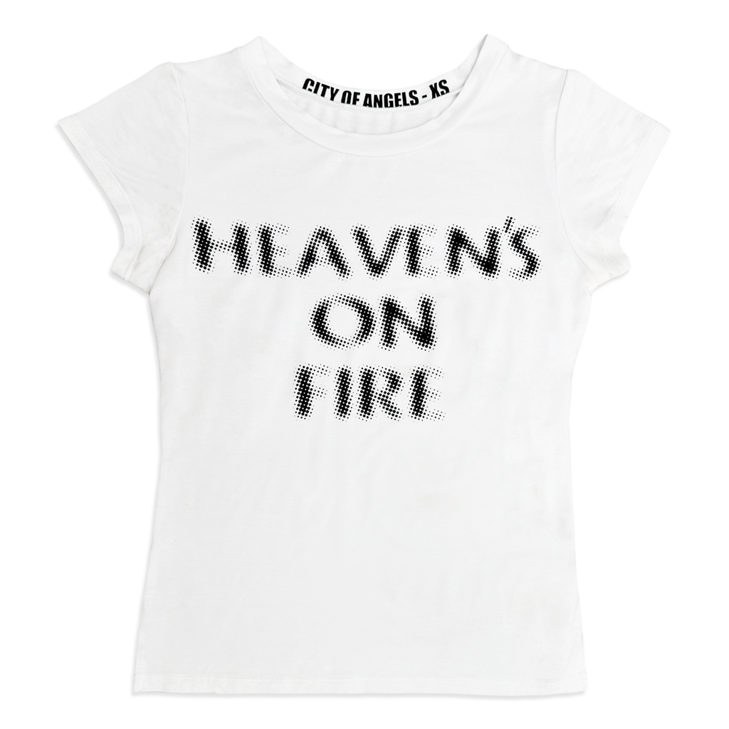 Heaven's On Fire Baby Tee (XS-XL)