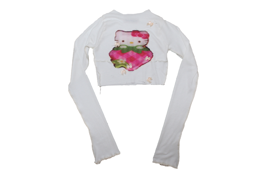 Kitty . with a Strawberry >.< {top}