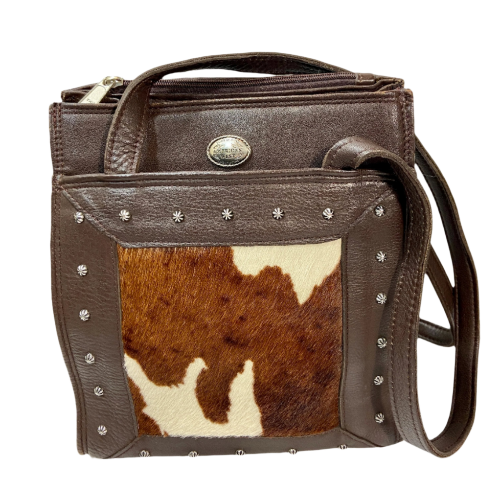 Y2K pony hair leather backpack