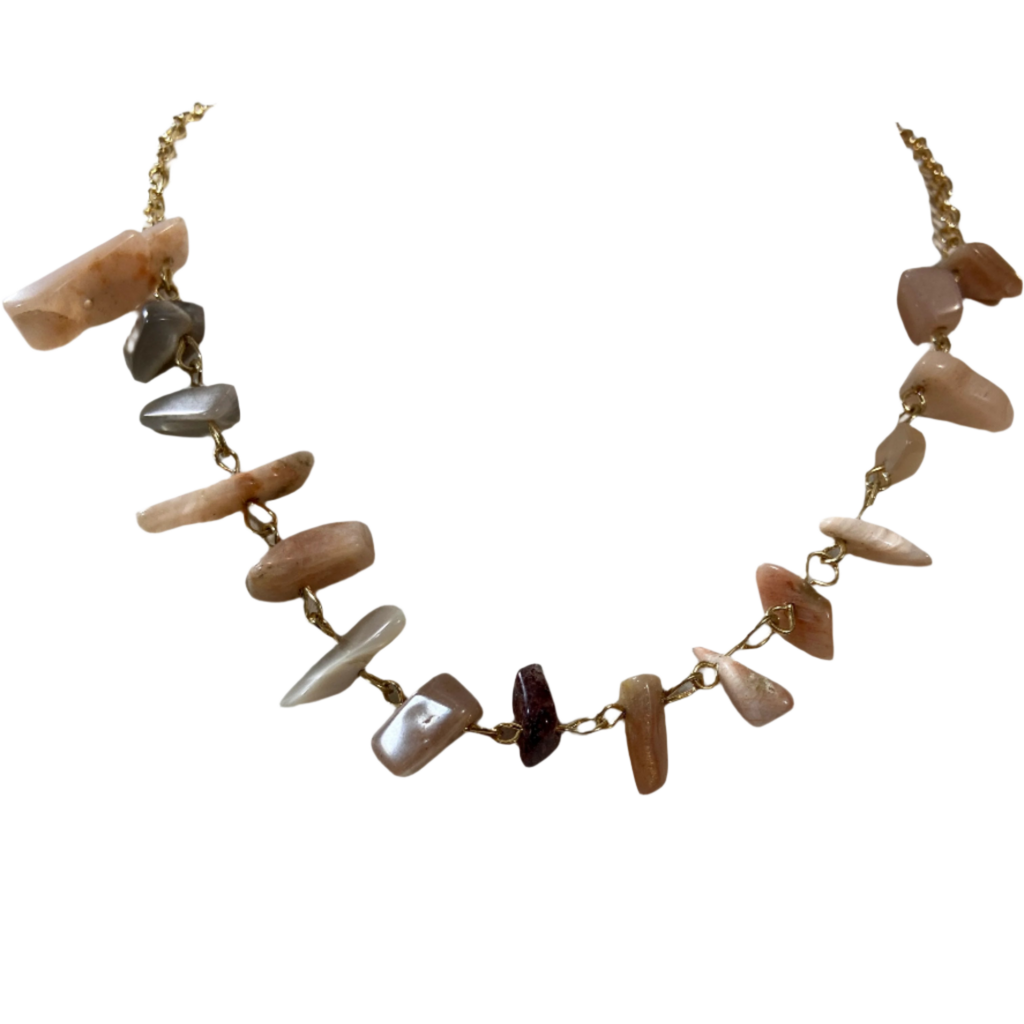 Mixed stones choker