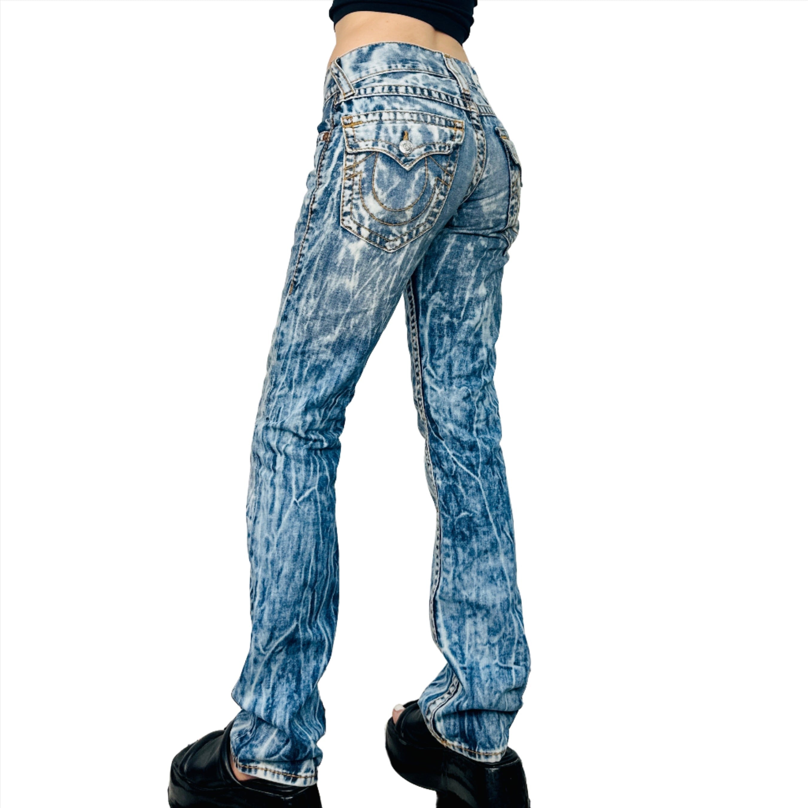 True Religion Stone Wash Denim (S)