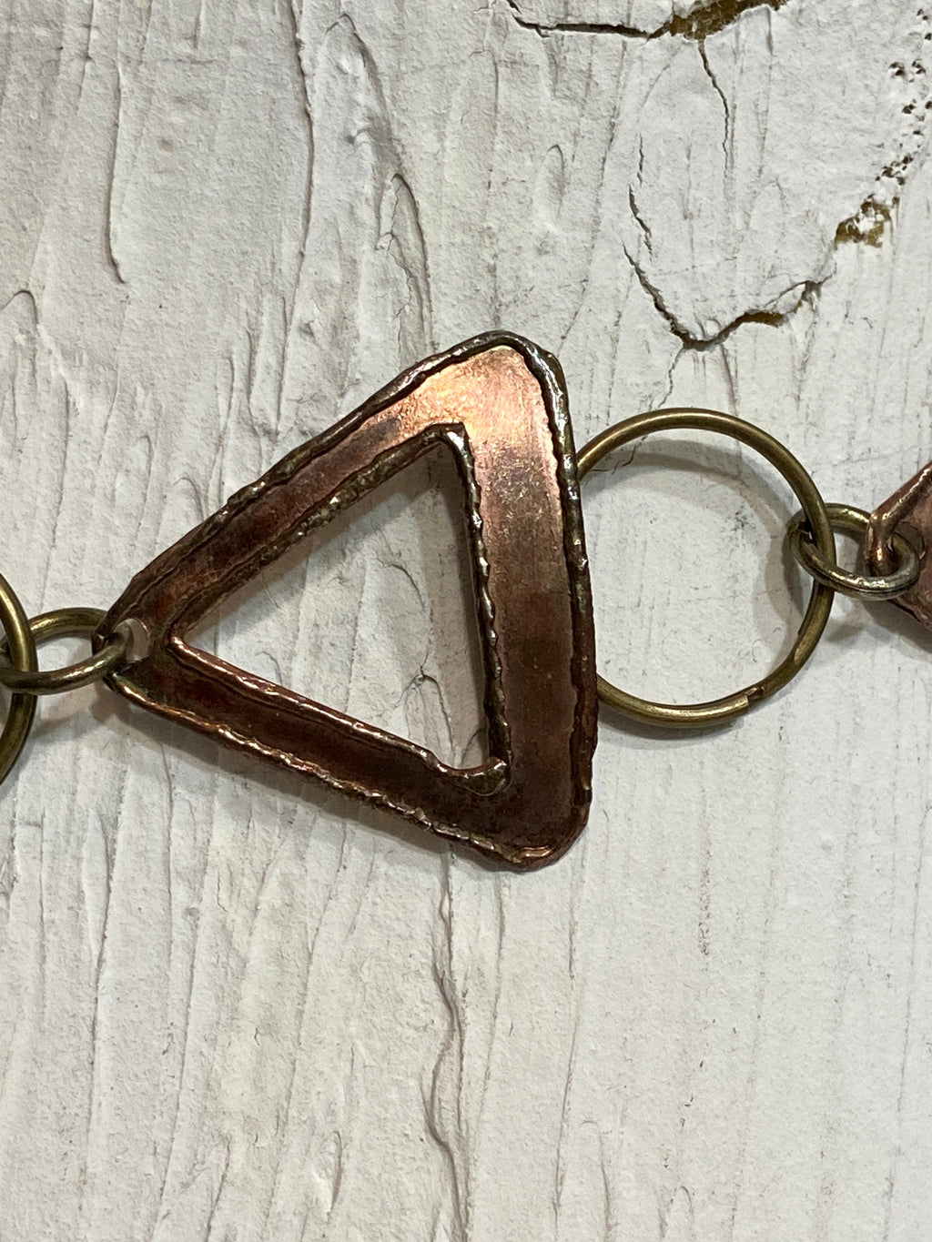 Vintage, Hammered Brass and Copper