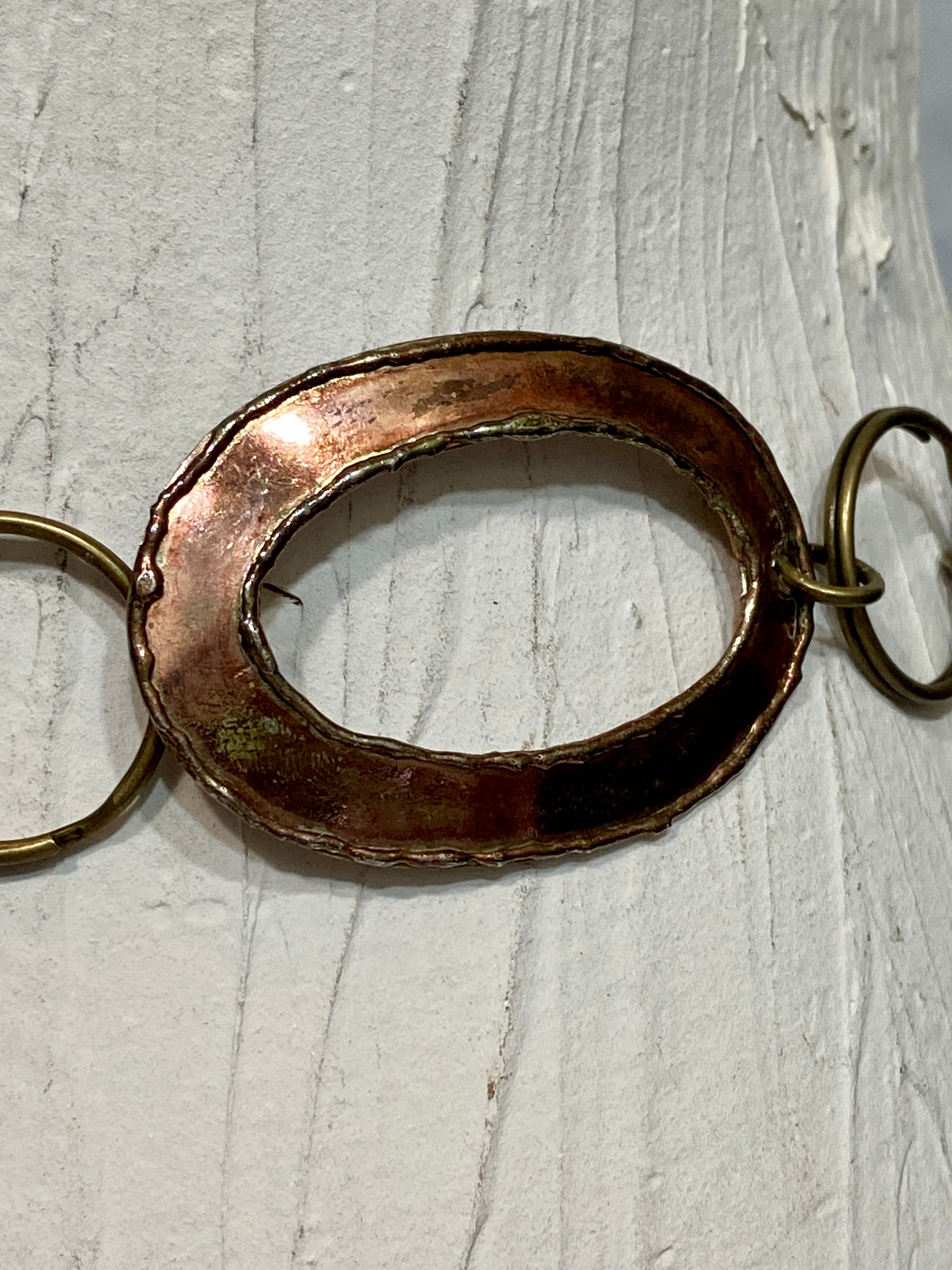 Vintage, Hammered Brass and Copper