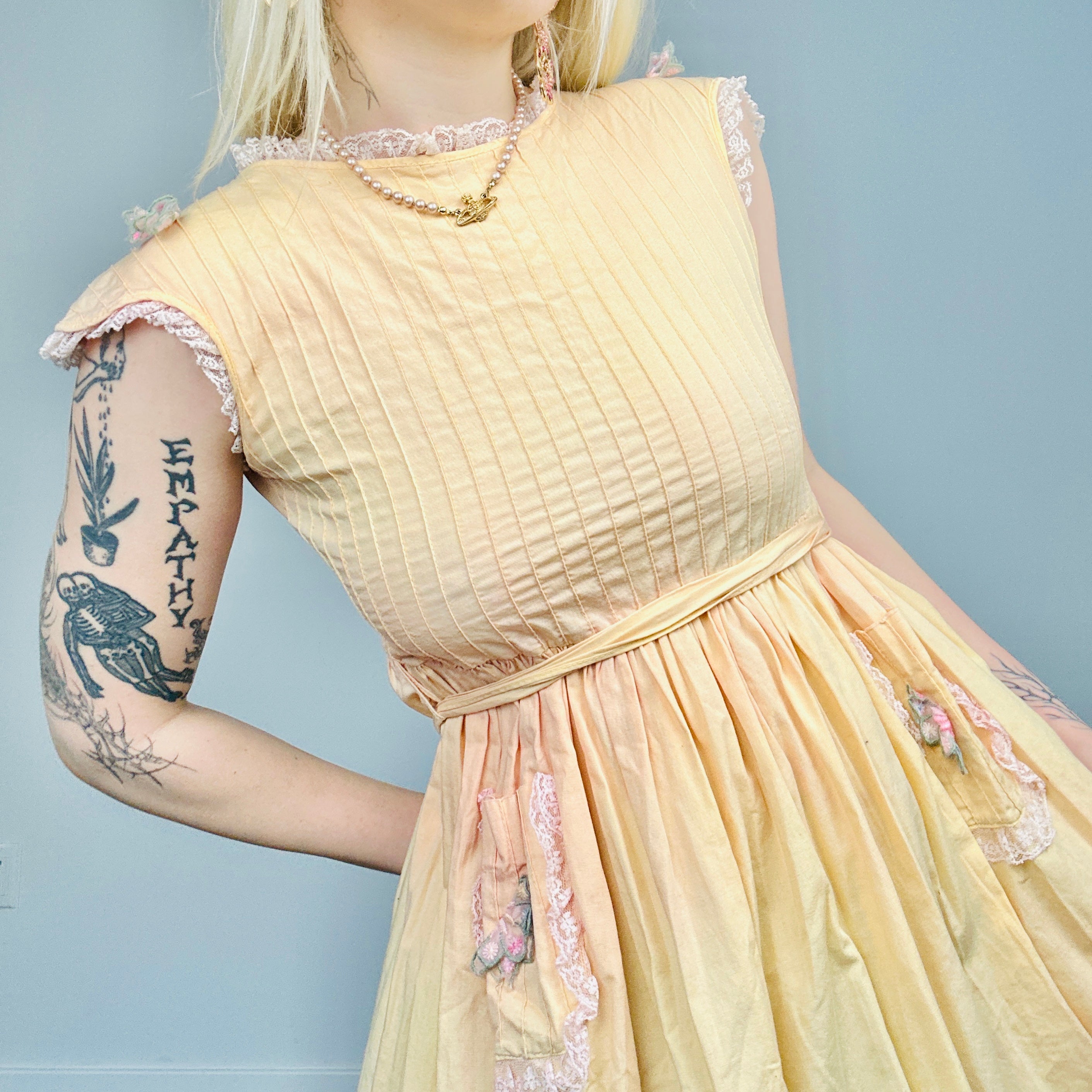 Vintage Babydoll Dress (S)