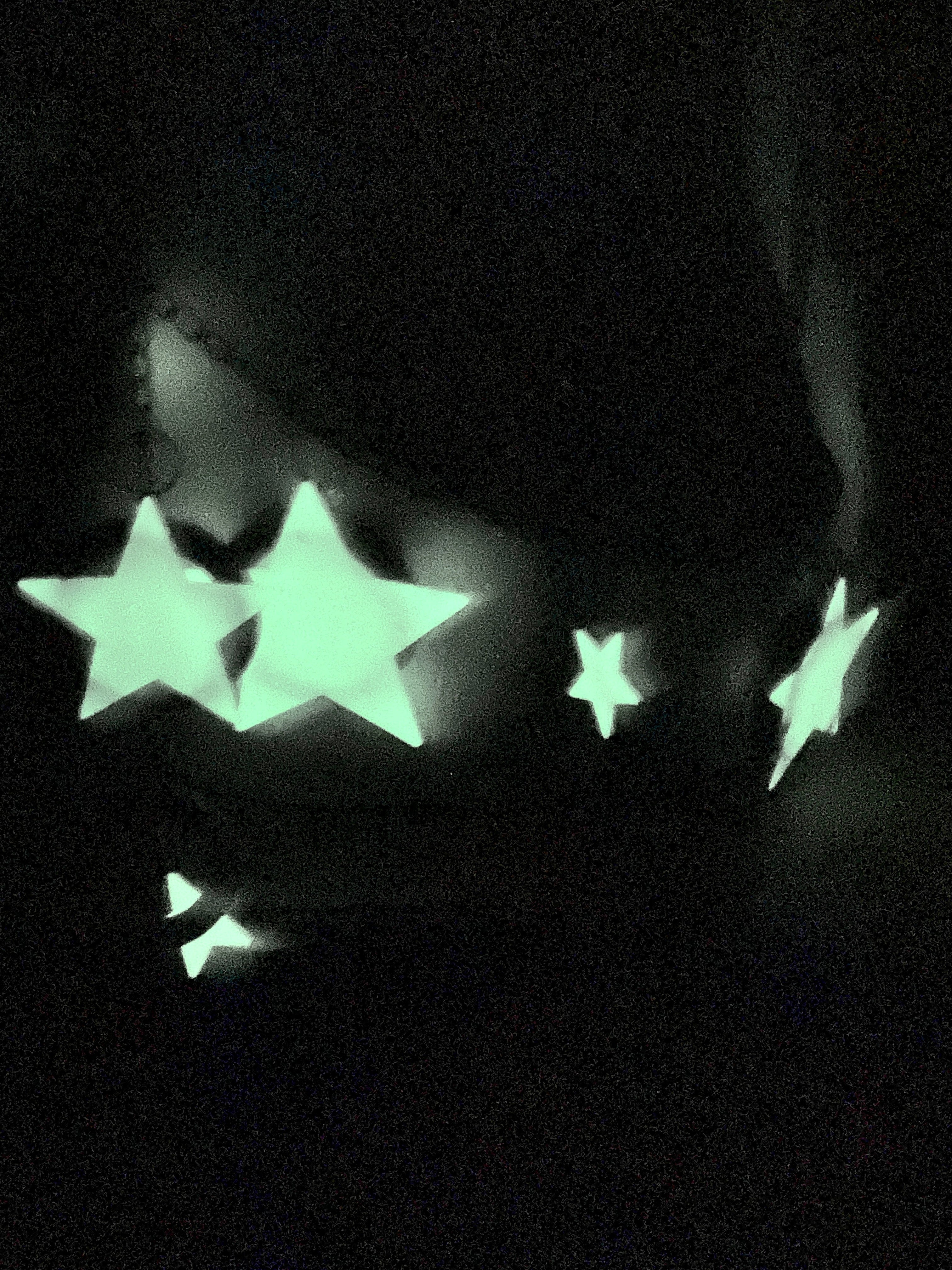 Glow in the dark star girl belt