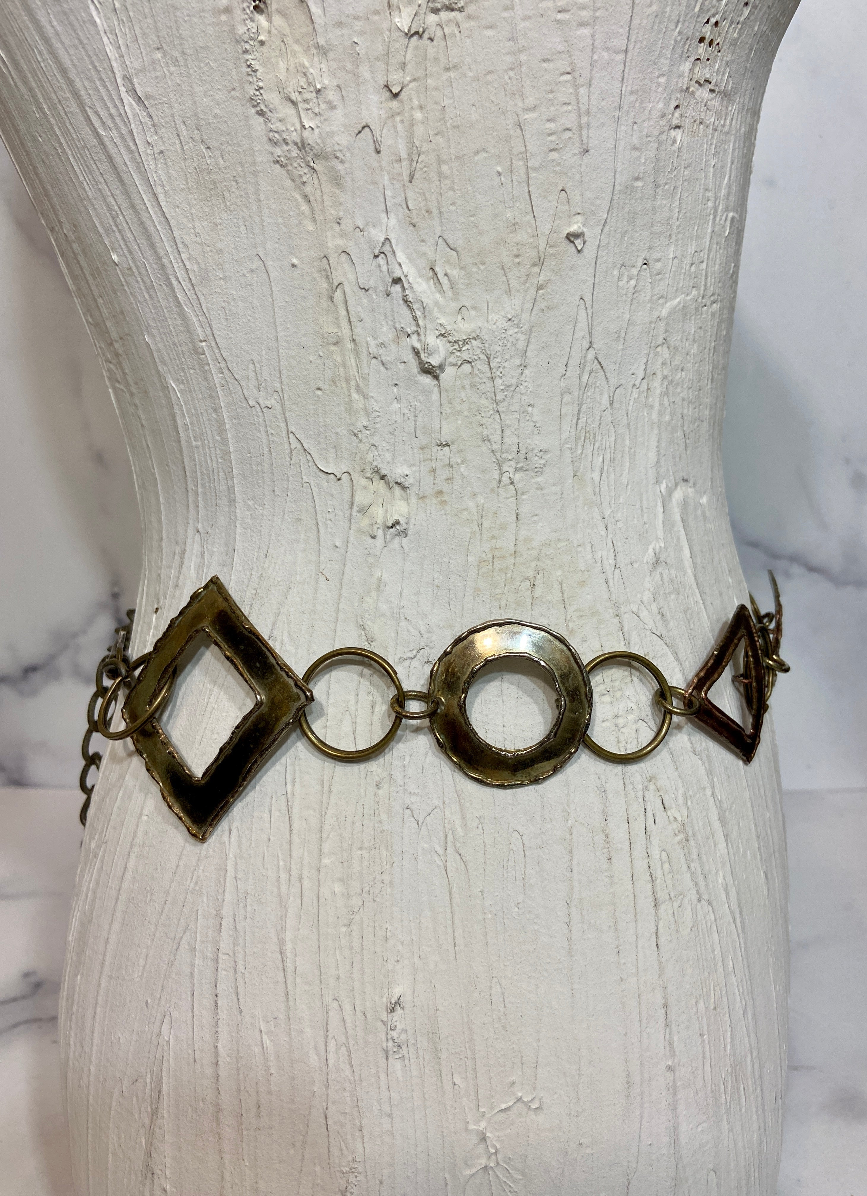 Vintage, Hammered Brass and Copper