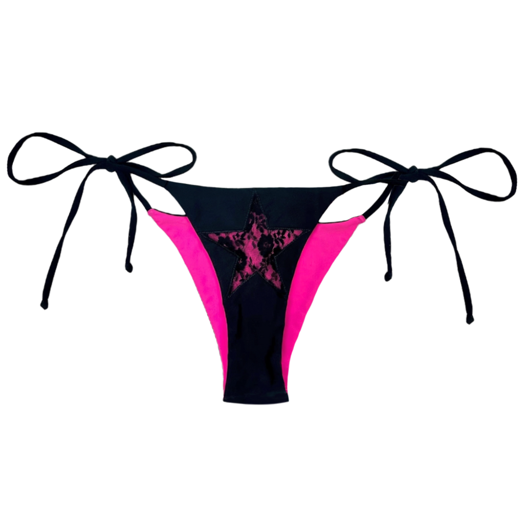 Laced Bikini Bottom (XS-XL)