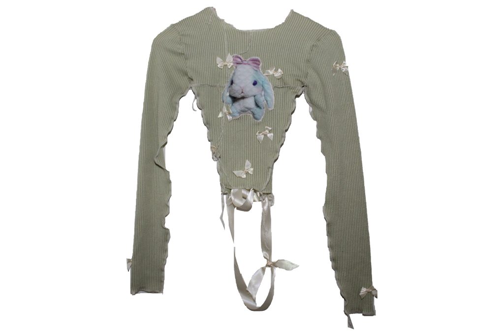 sticky rice green longsleeve .