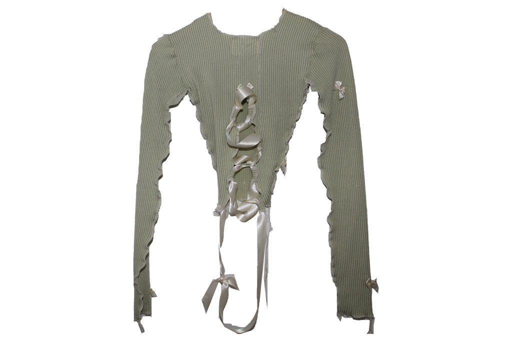 sticky rice green longsleeve .