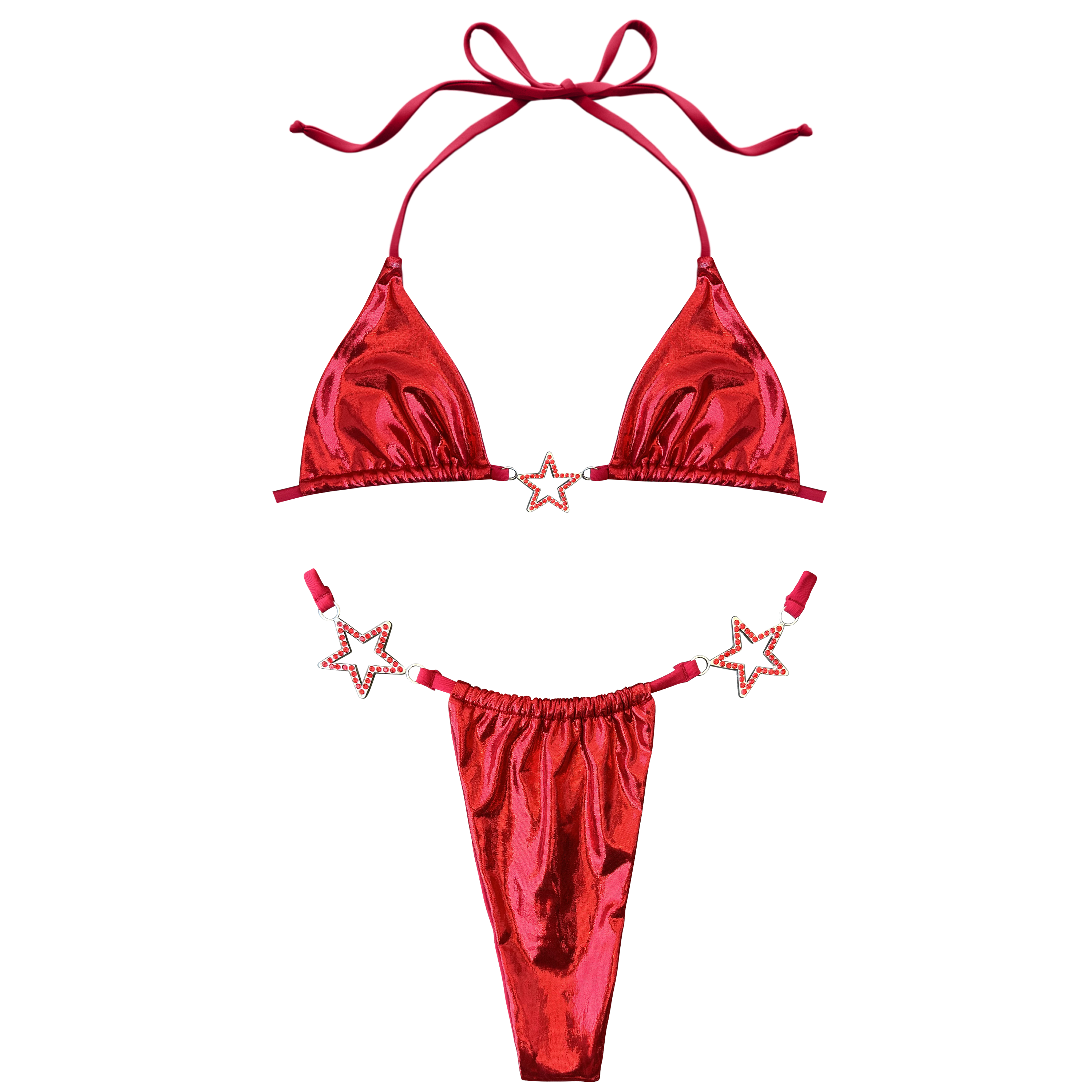 Charmed Bikini Bottom Red (XS-XL)
