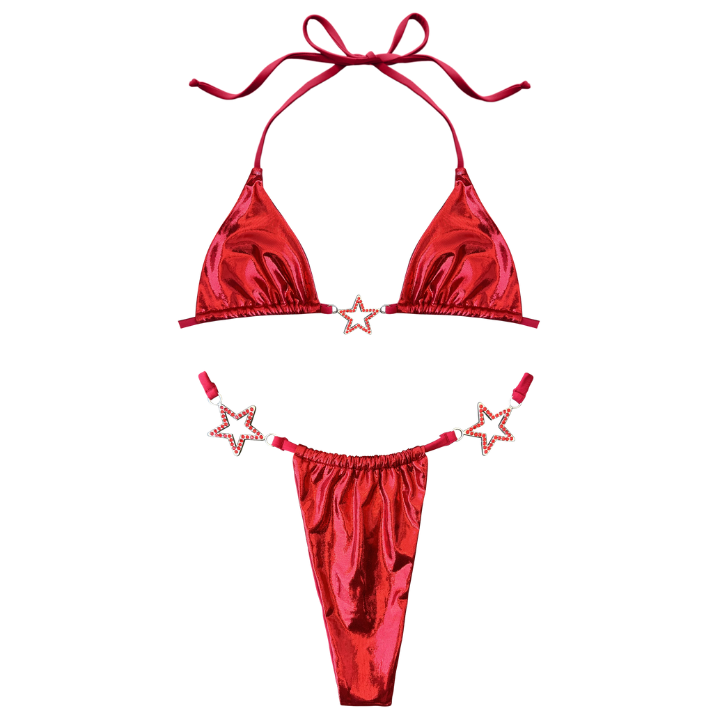 Charmed Bikini Top Red (XS-XL)