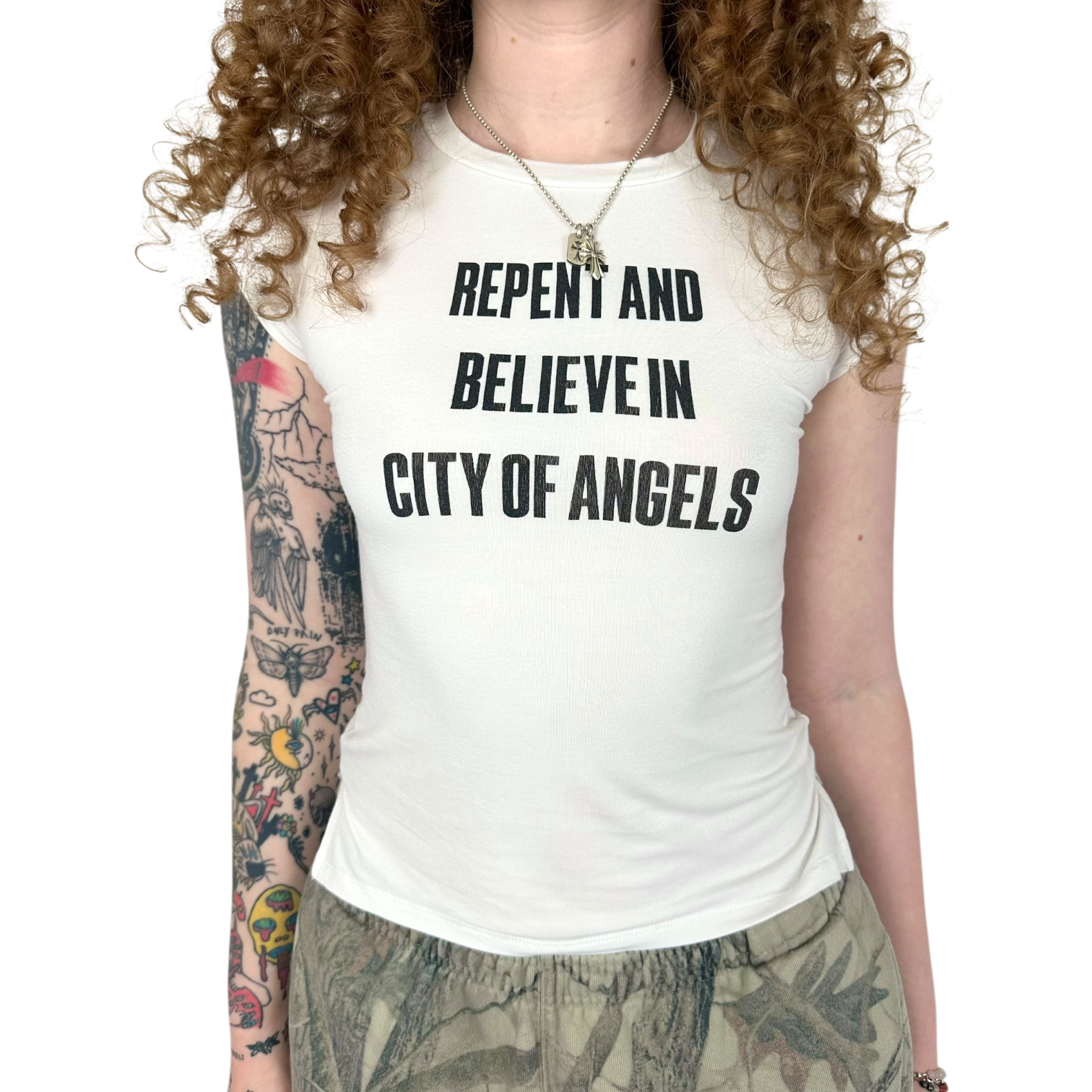 Repent And Believe Baby Tee (XS-XL)