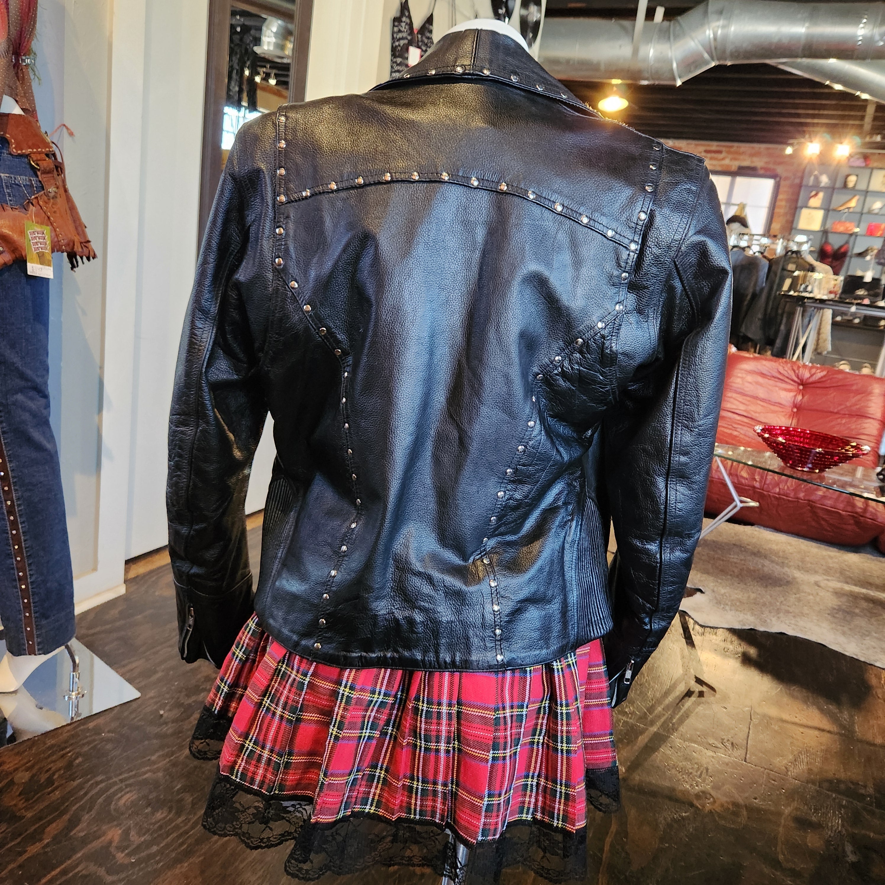 Papa's Leather Jacket (M)