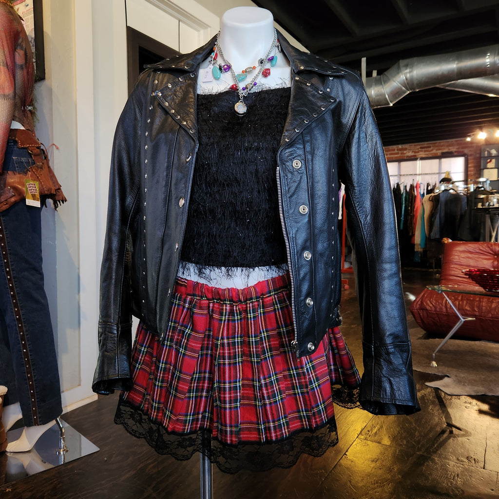 Papa's Leather Jacket (M)