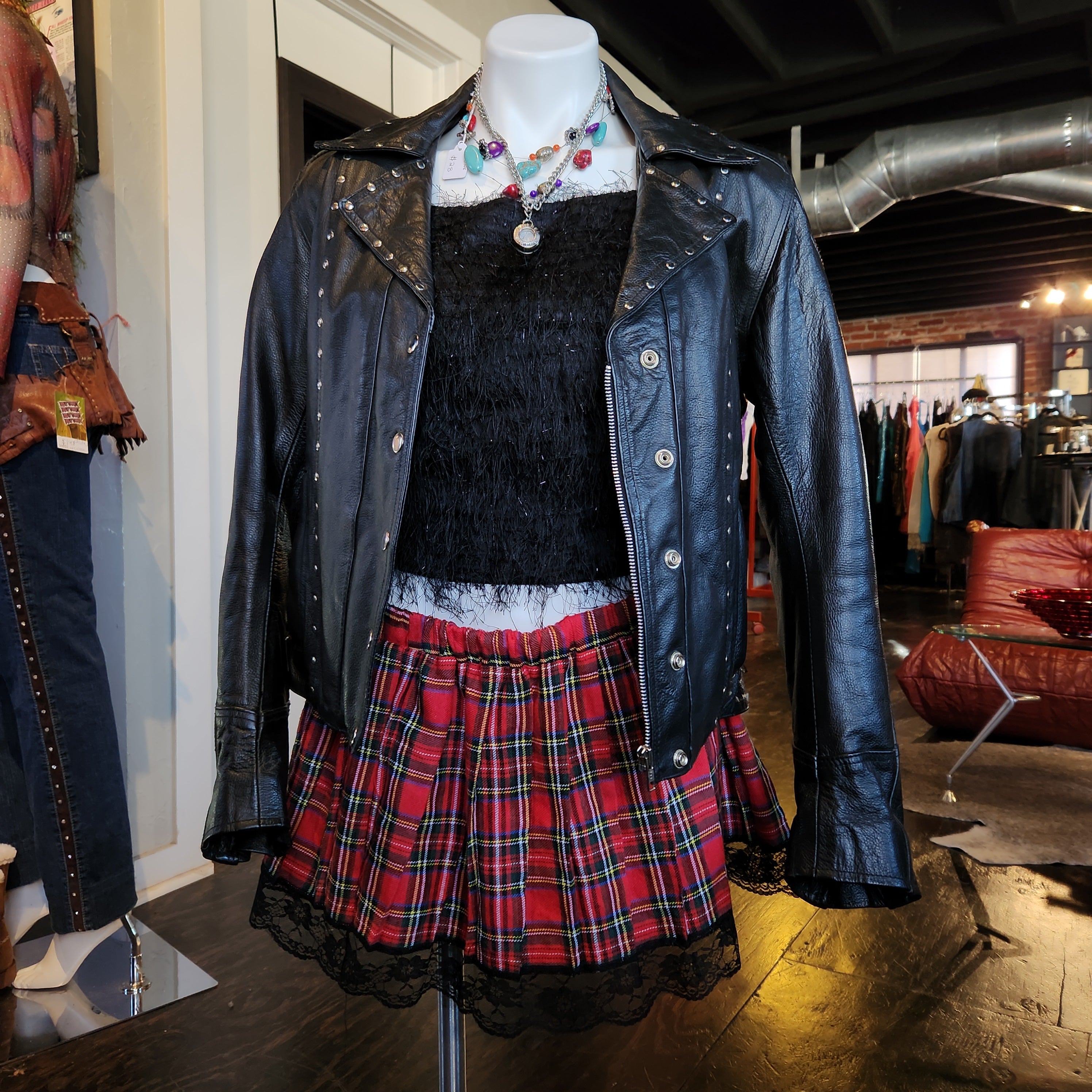 Papa's Leather Jacket (M)