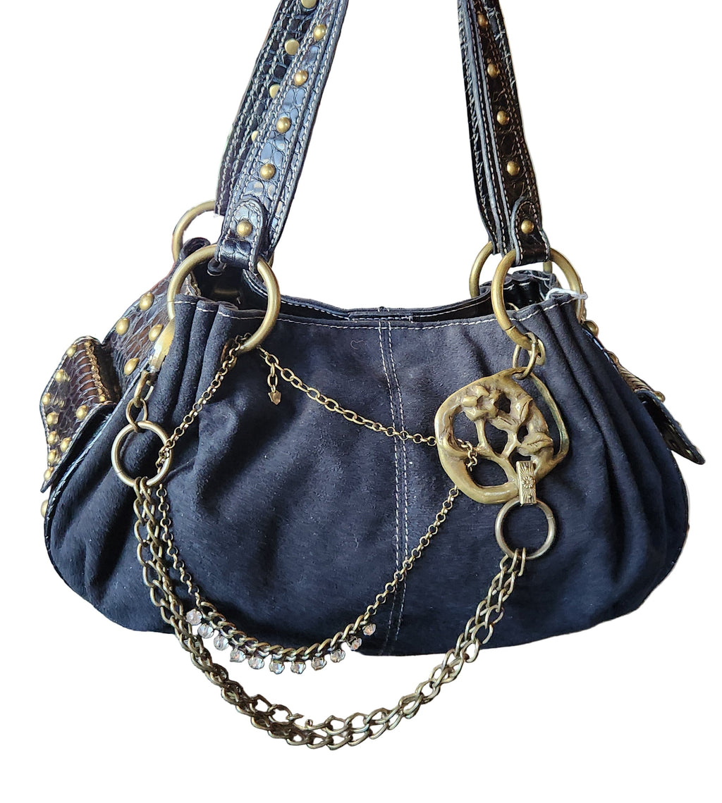 Sexy Gold Studded Bag