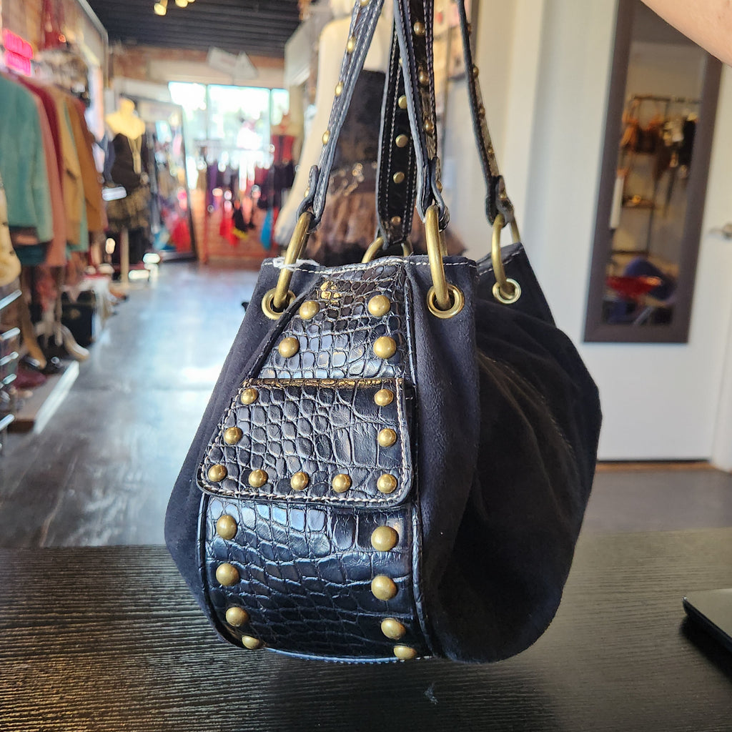 Sexy Gold Studded Bag