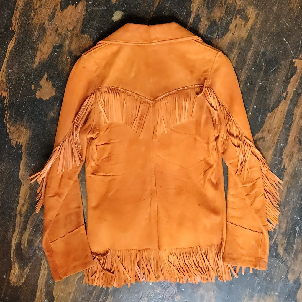 Vintage Western Fringe Jacket (M)