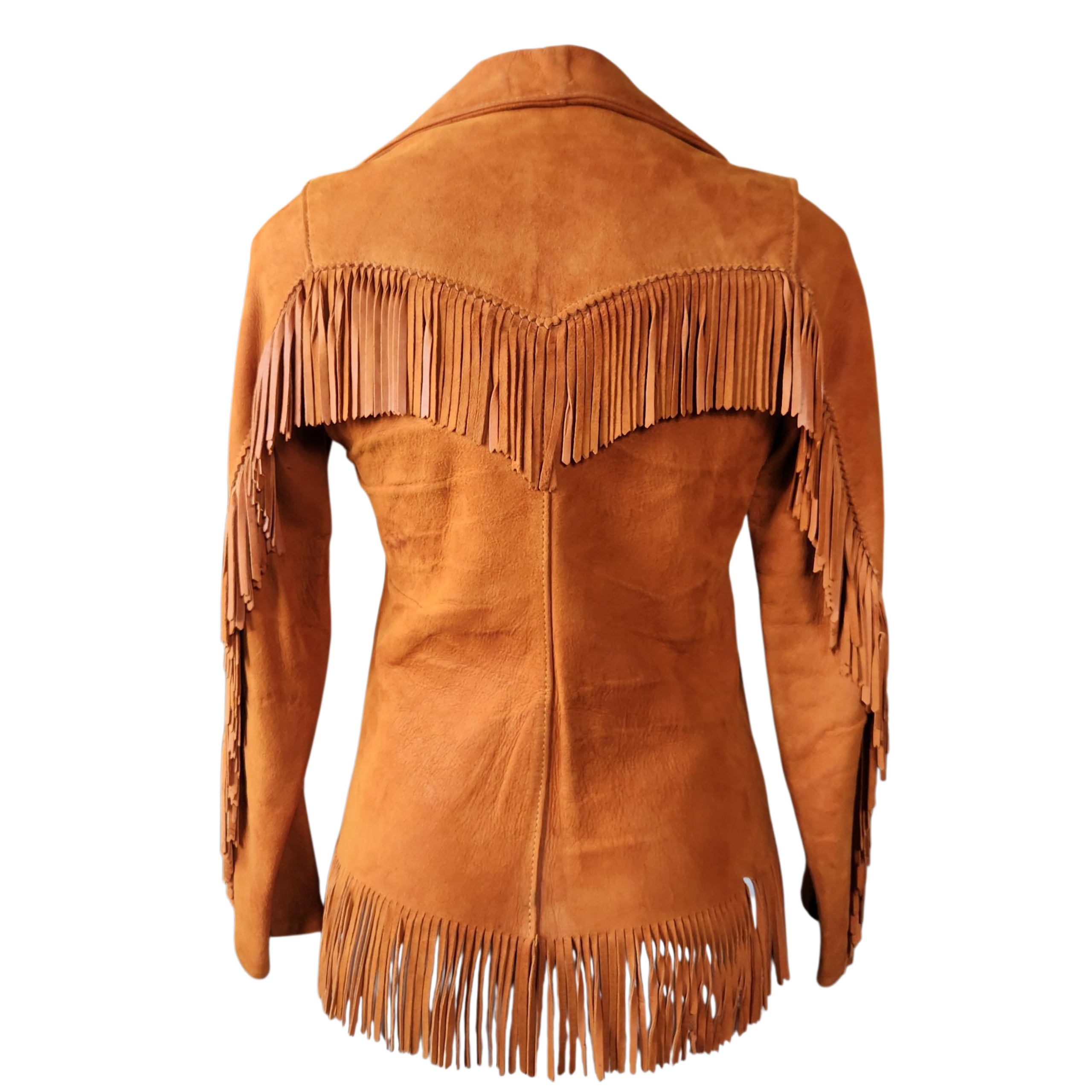 Vintage Western Fringe Jacket (M)