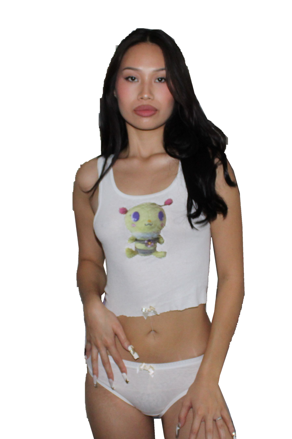 cabbage . white tank .