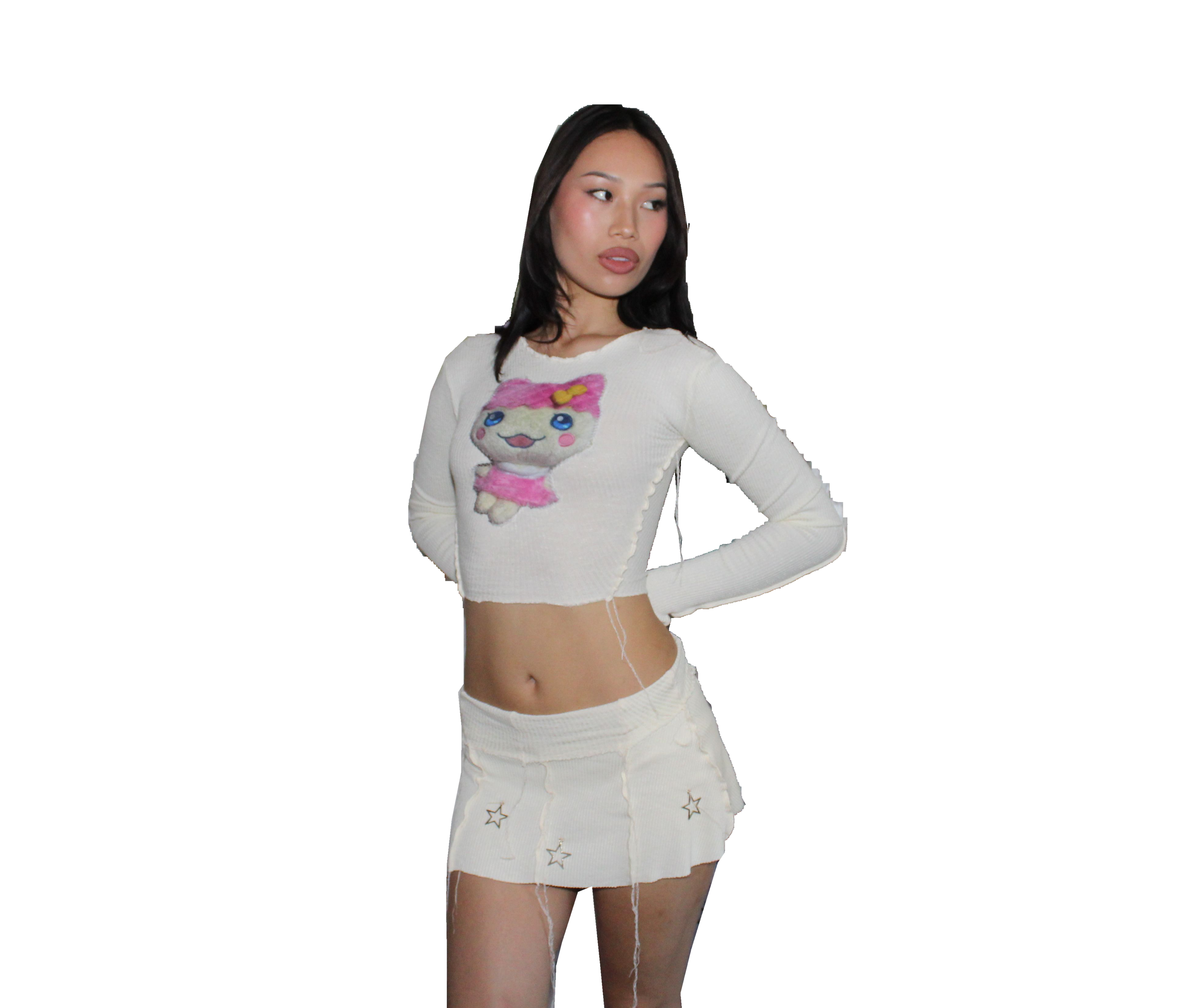 almond ,,, jelly cake mini skirt