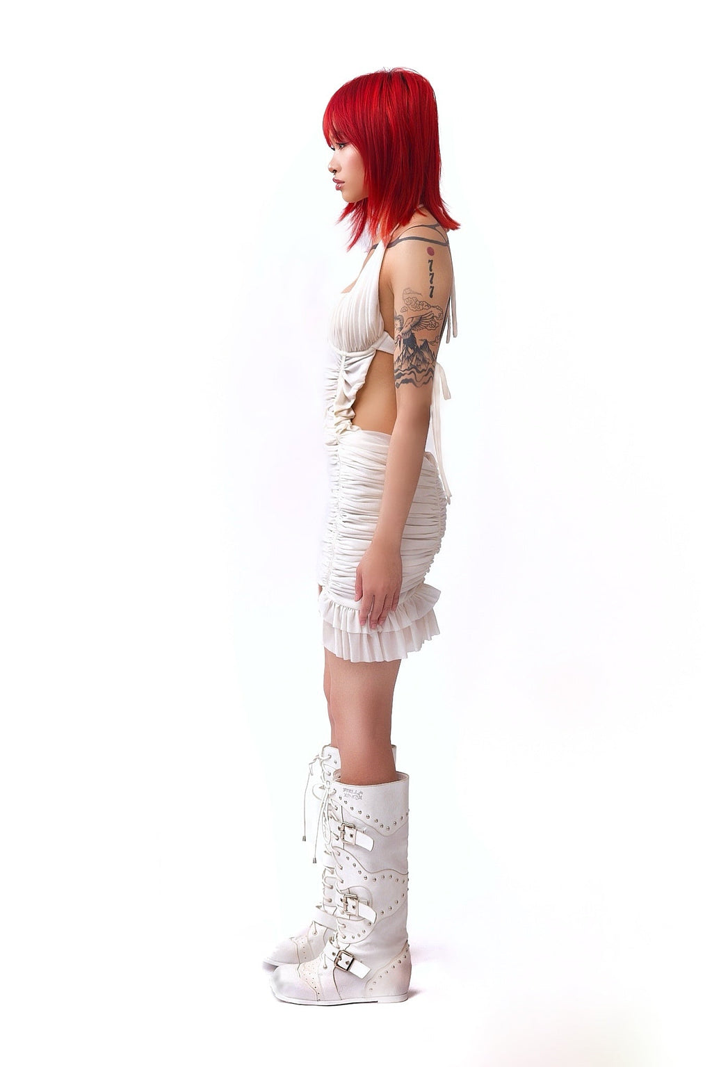 Cupid's Aftermath Dress in White (XS-XL)