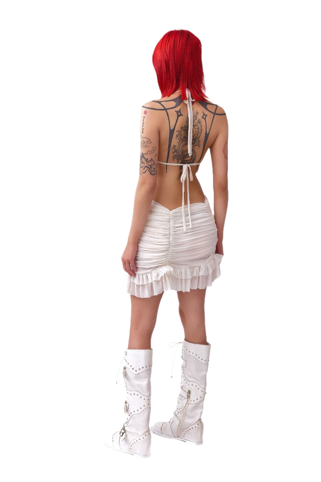 Cupid's Aftermath Dress in White (XS-XL)